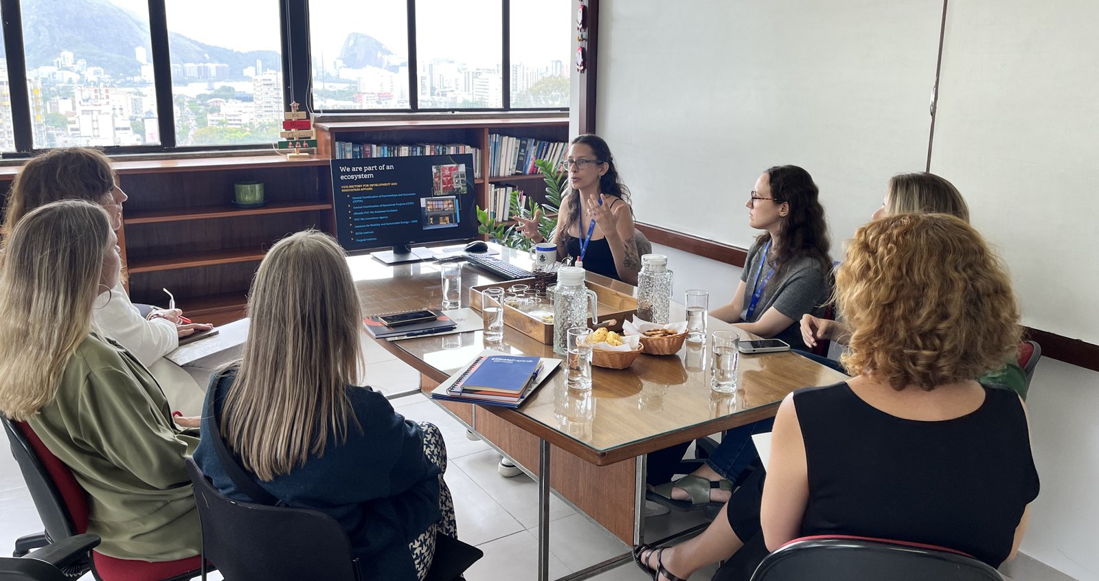 Visita da Universidade DEUSTO na PUC-Rio